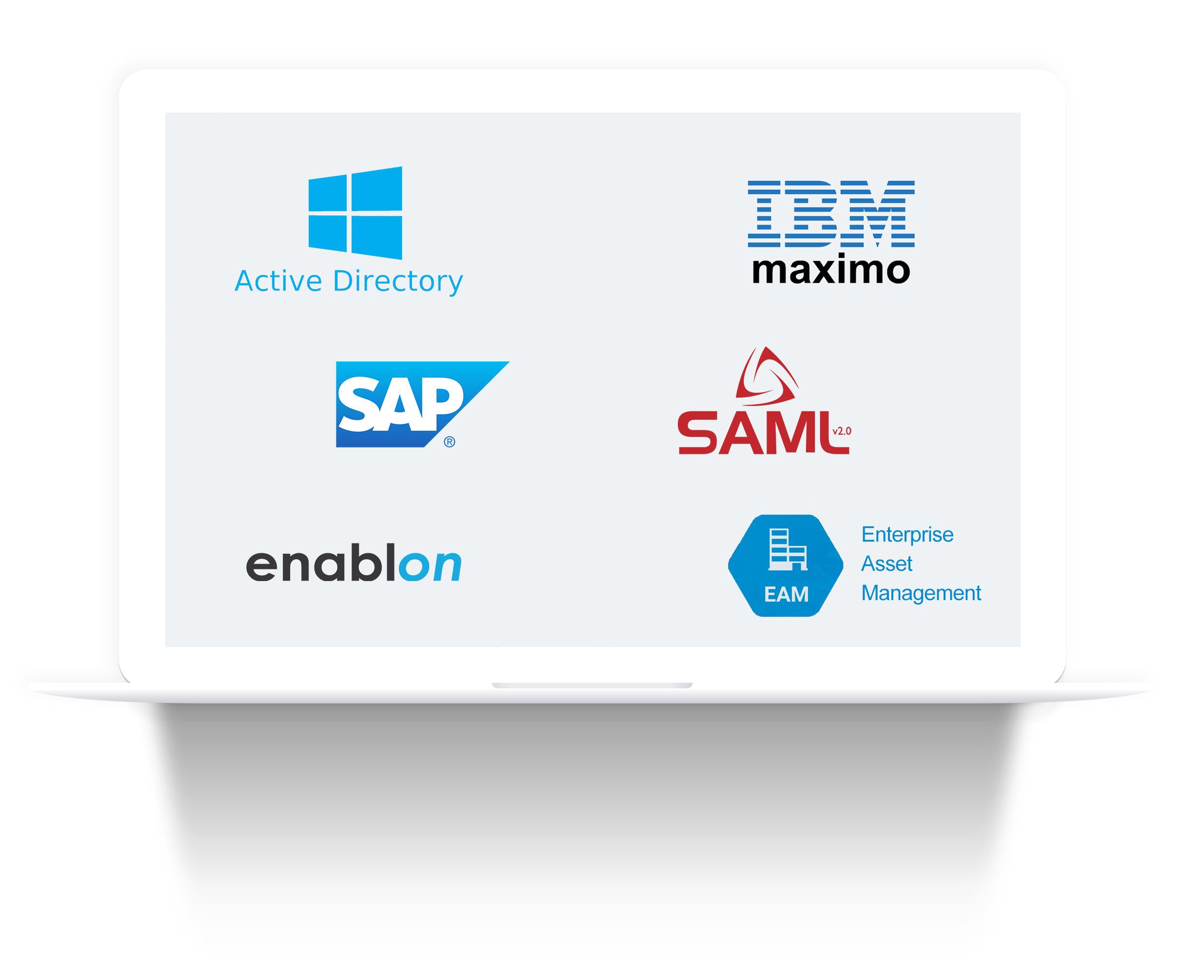 Software integration logos